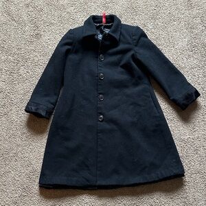 Hanna Andersson Black Pea Coat for Kids